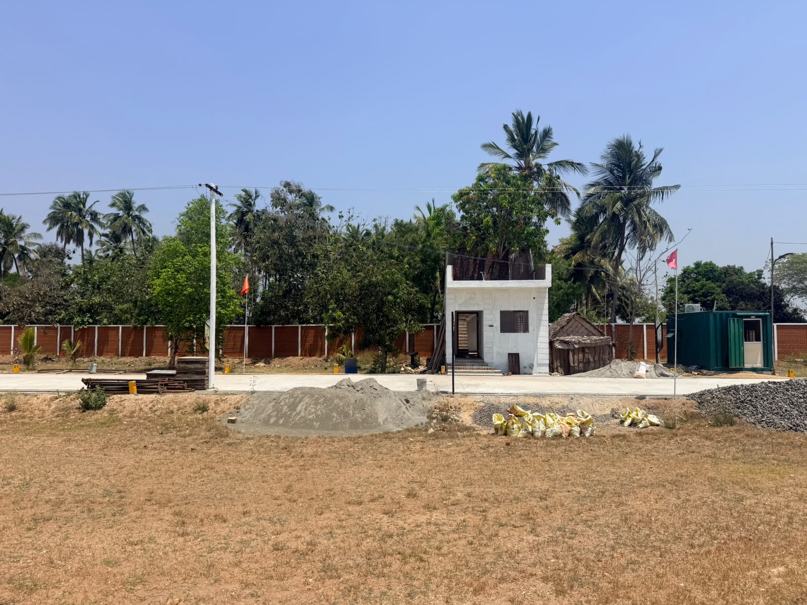 Site Office & Construction Yard
